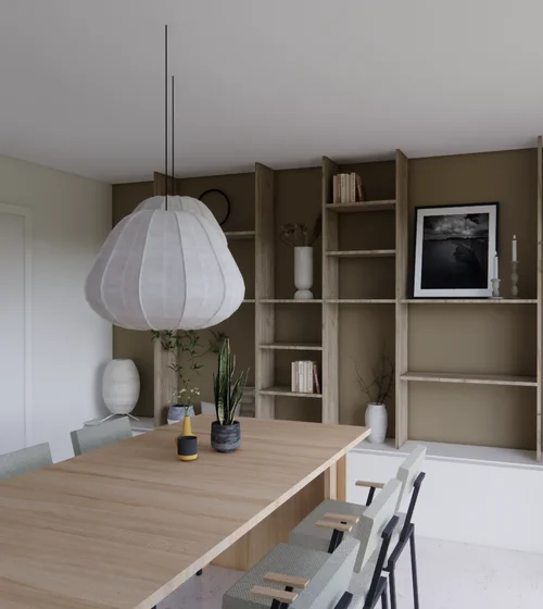 Interieurontwerp eetruimte